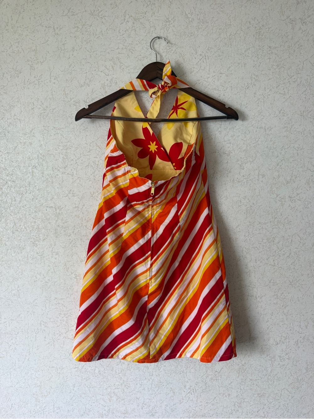 Vintage Reversible Haltered Dress